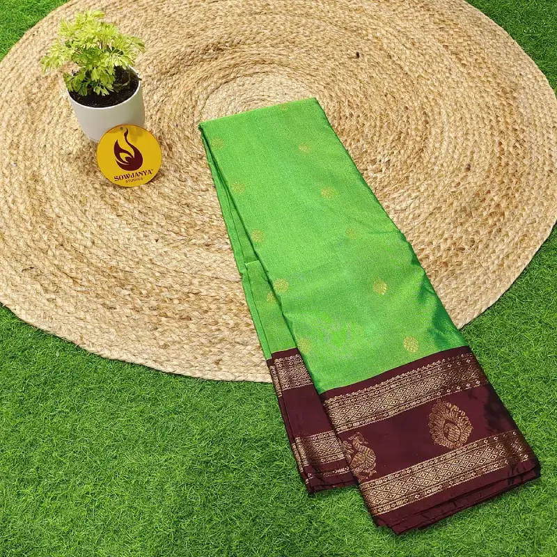 VINTAGE Seiko Gadwal Sarees - WAVE85