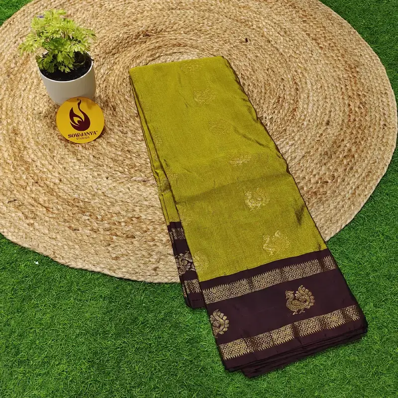 VINTAGE Seiko Gadwal Sarees - WAVE92