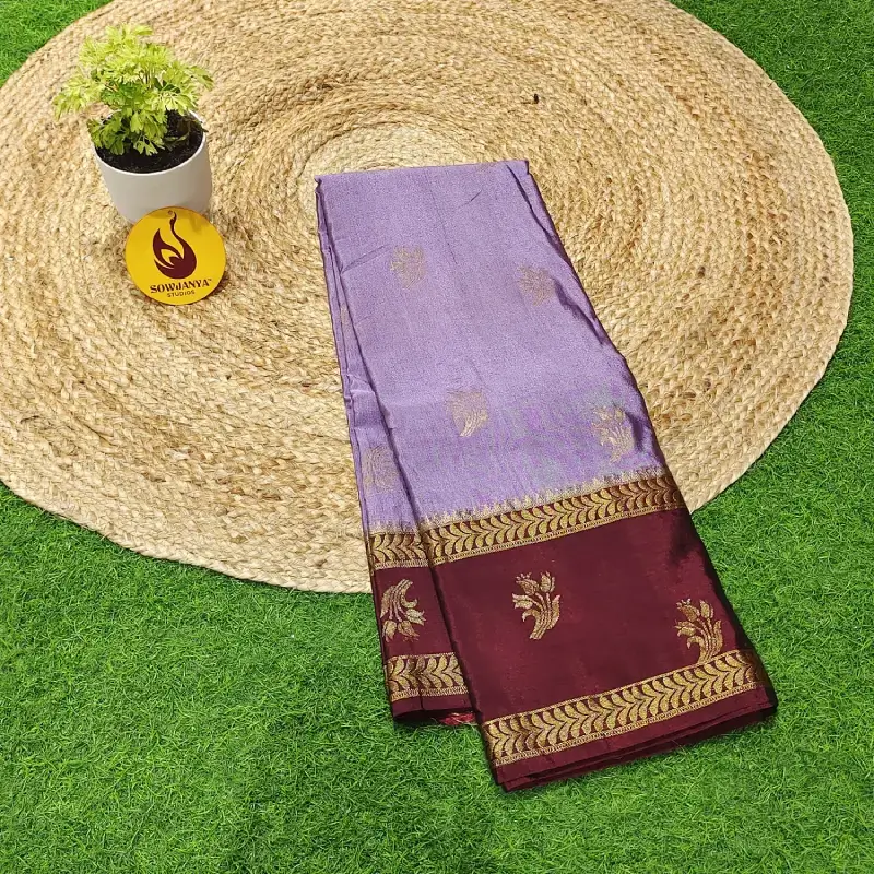 VINTAGE Seiko Gadwal Sarees - WAVE96