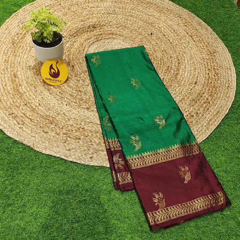 VINTAGE Seiko Gadwal Sarees - WAVE98