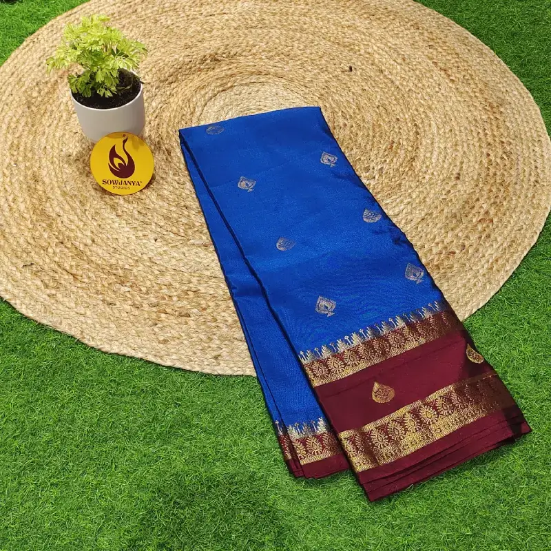 VINTAGE Seiko Gadwal Sarees - WAVE102