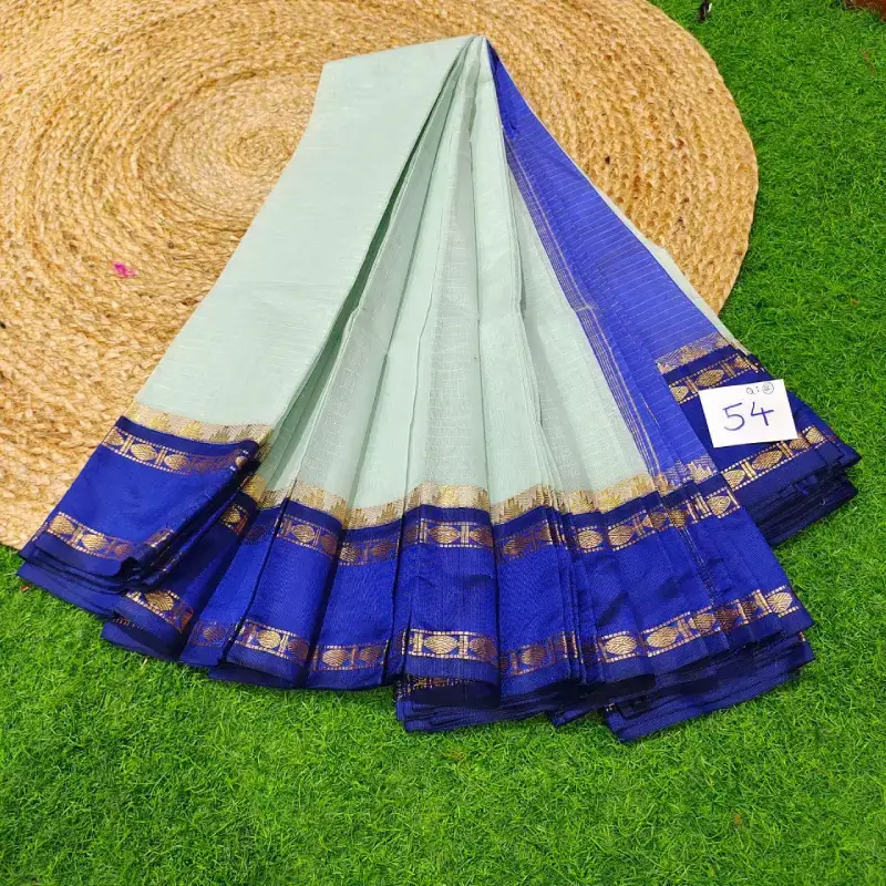 Premium Seiko Gadwal Cotton Sarees - ROYAL054