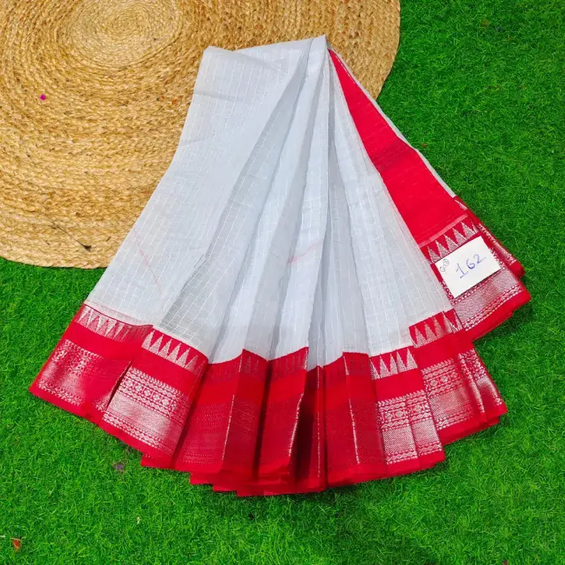 Premium Seiko Gadwal Cotton Sarees - ROYAL0162