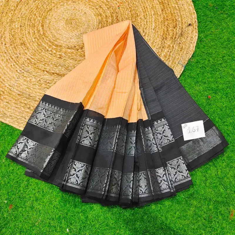 Premium Seiko Gadwal Cotton Sarees - ROYAL0167