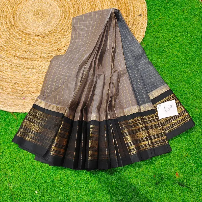 Premium Seiko Gadwal Cotton Sarees - ROYAL0169