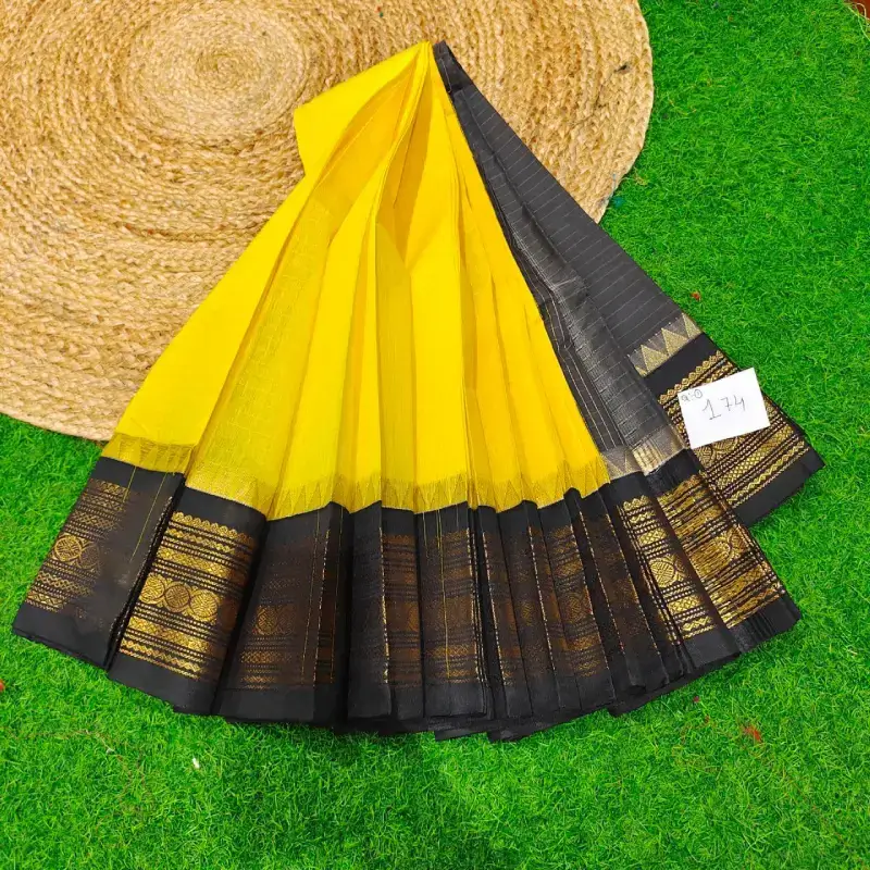 Premium Seiko Gadwal Cotton Sarees - ROYAL0174