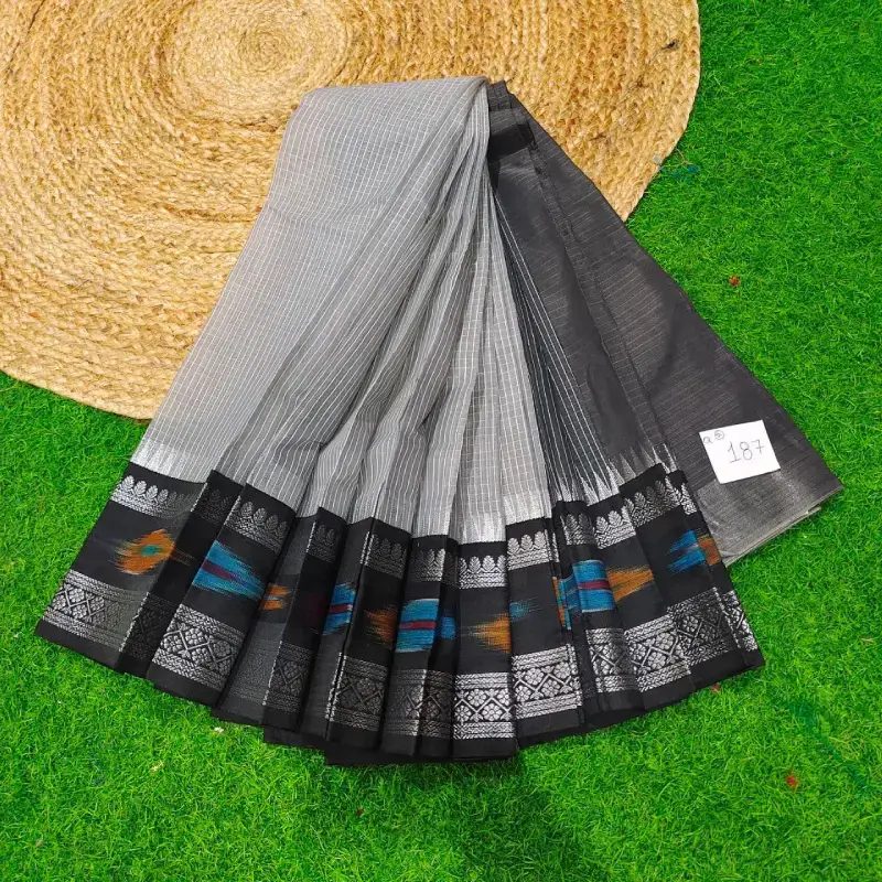 Premium Seiko Gadwal Cotton Sarees - ROYAL0187