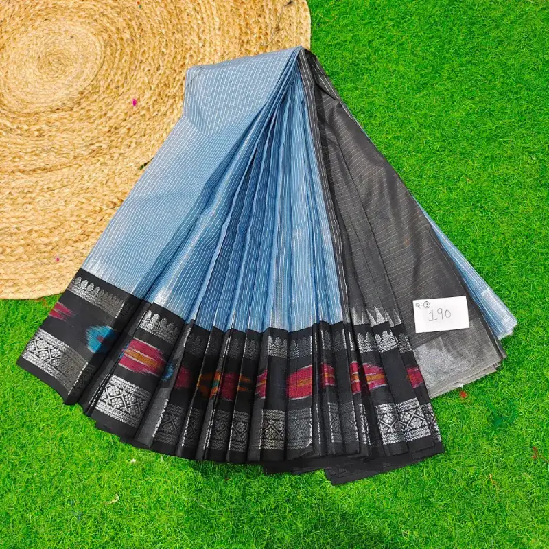 Premium Seiko Gadwal Cotton Sarees - ROYAL0190