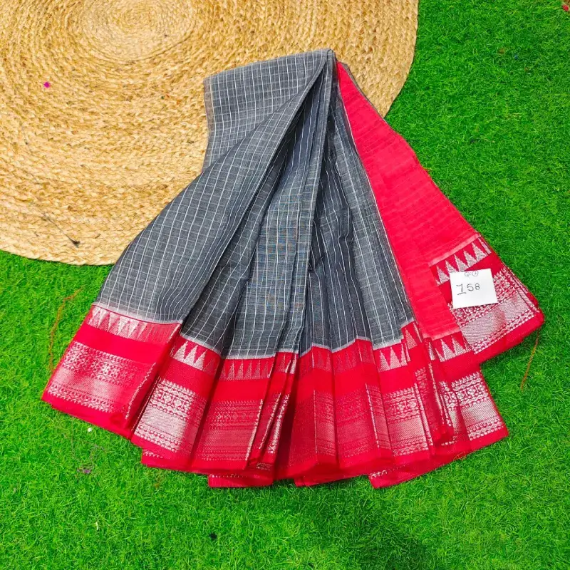 Premium Seiko Gadwal Cotton Sarees - ROYAL0158