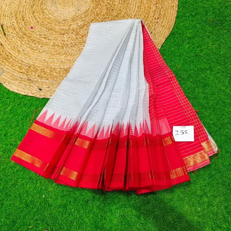 Premium Seiko Gadwal Cotton Sarees - ROYAL0155