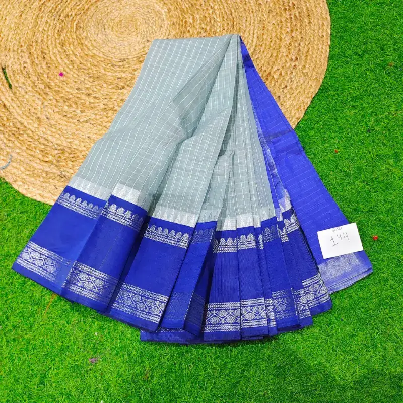 Premium Seiko Gadwal Cotton Sarees - ROYAL0144