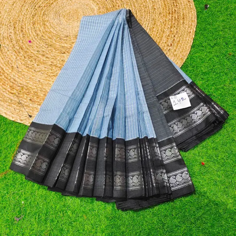 Premium Seiko Gadwal Cotton Sarees - ROYAL0142