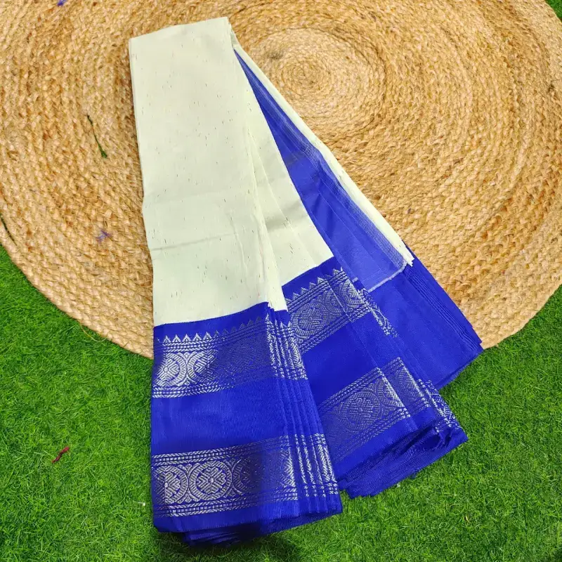 Premium Seiko Gadwal Cotton Sarees - ROYAL97