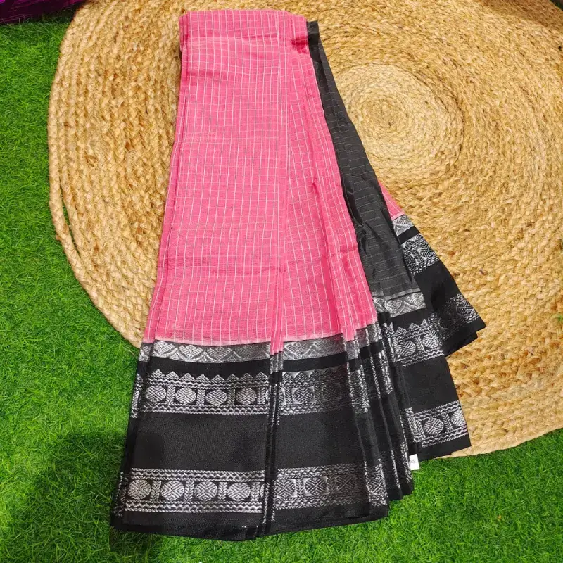 Premium Seiko Gadwal Cotton Sarees - ROYAL119