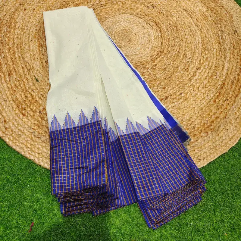 Premium Seiko Gadwal Cotton Sarees - ROYAL111