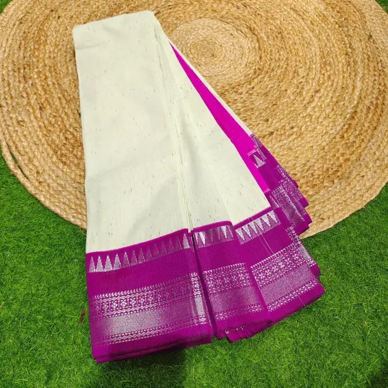 Premium Seiko Gadwal Cotton Sarees - ROYAL113