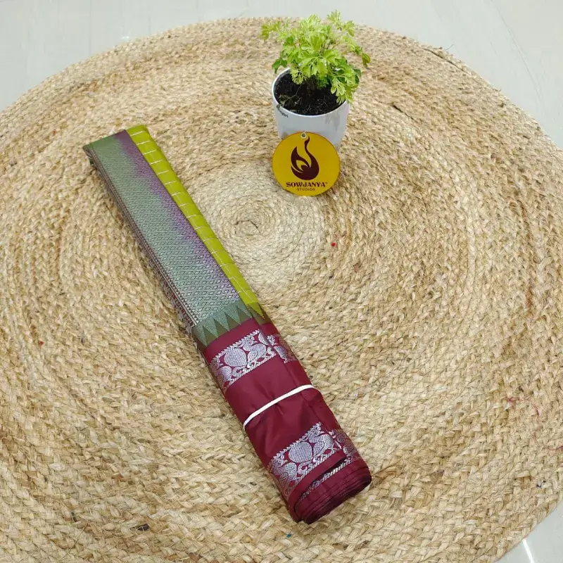 PREMIUM Gadwal Sarees Semi- VIBE070