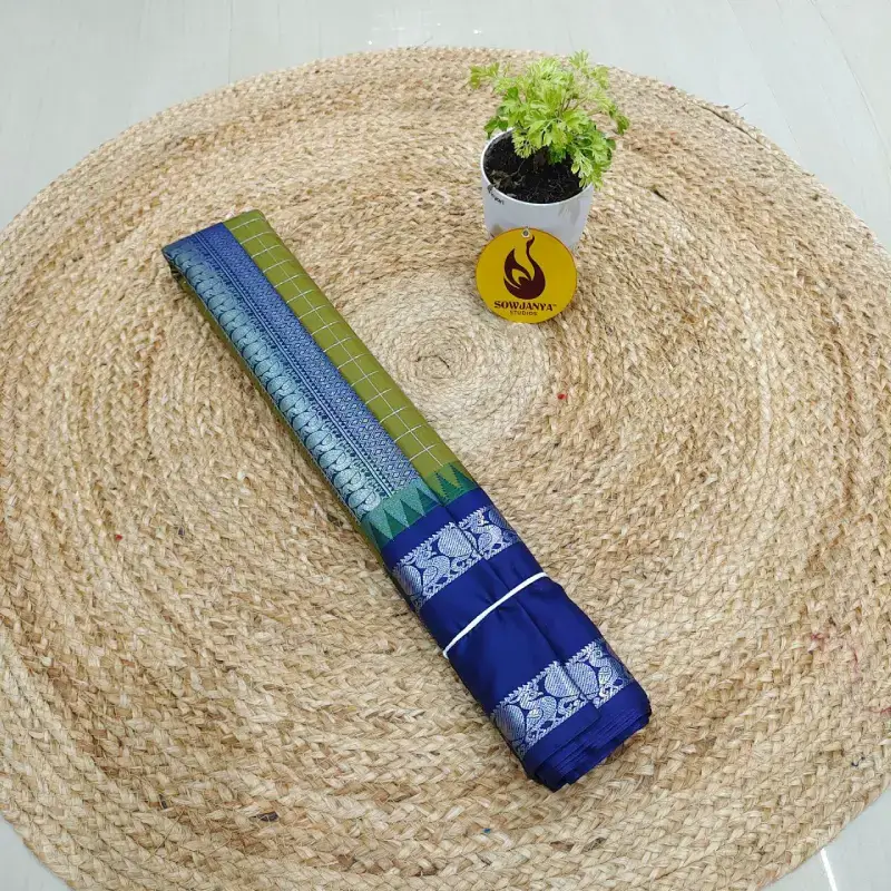 PREMIUM Gadwal Sarees Semi- VIBE069