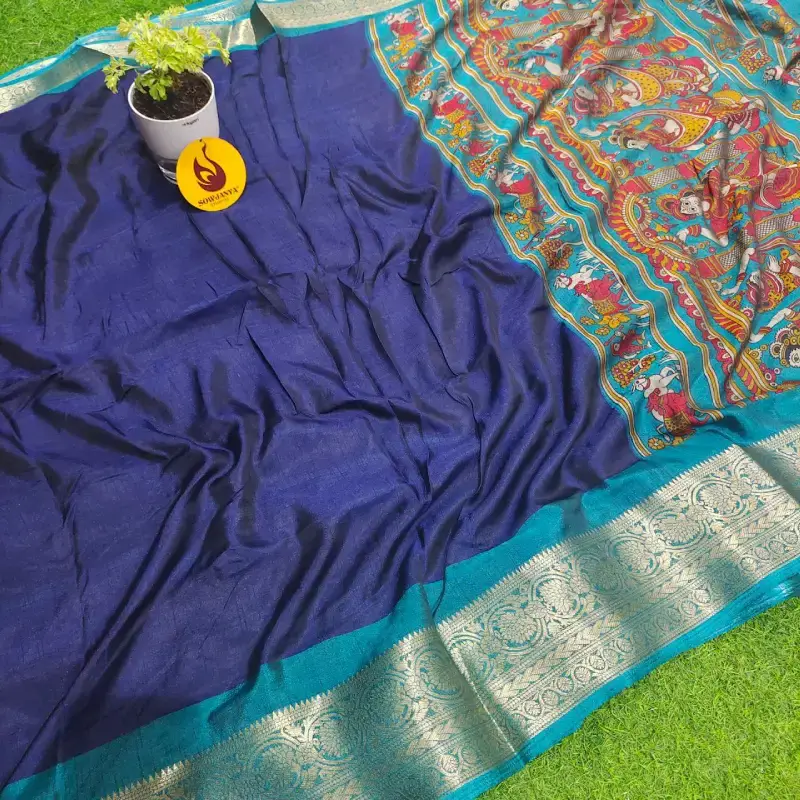 Premium Bandhini Silk Sarees  - SSPLN3