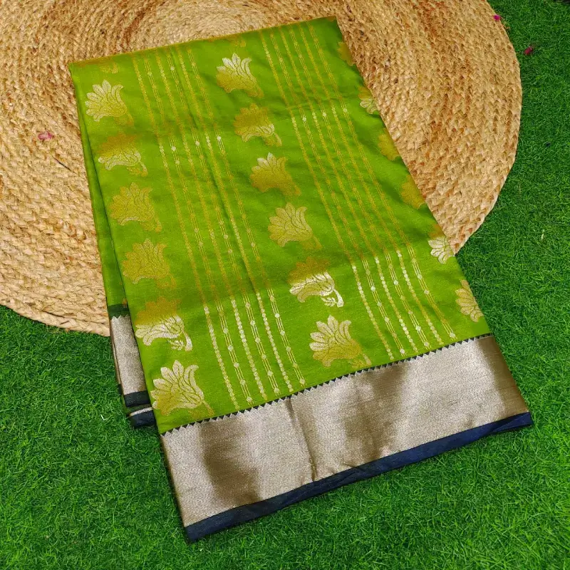 Premium Semi Pattu Sarees -SSCYS12