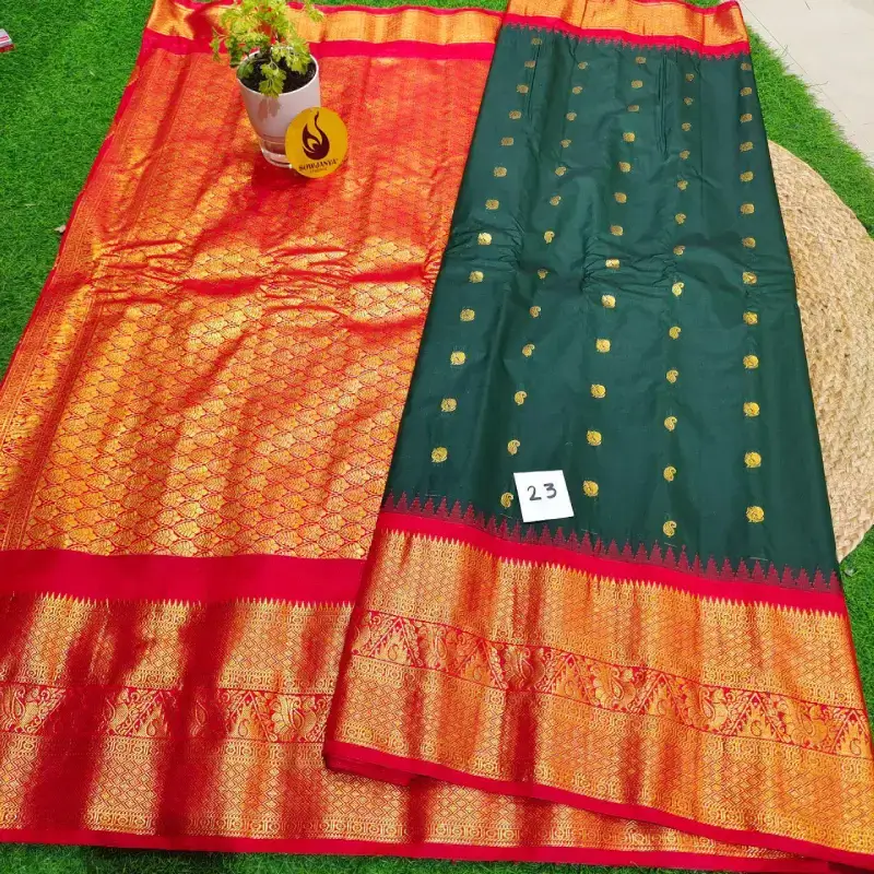 PREMIUM Gadwal Sarees Semi- VIBE23