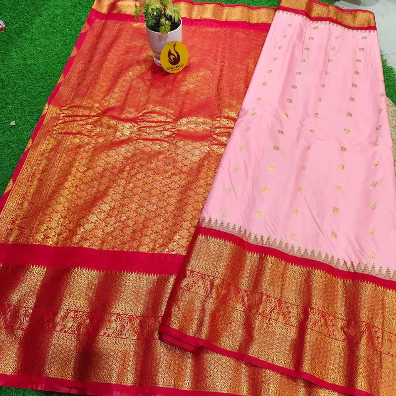 PREMIUM Gadwal Sarees Semi- VIBE25