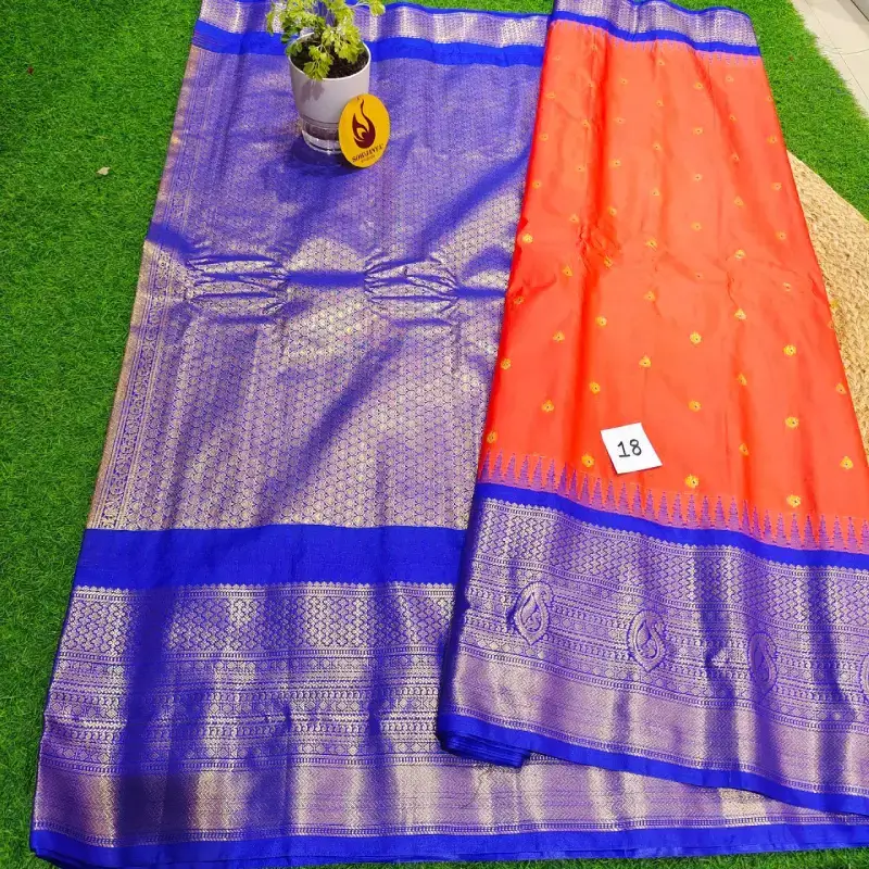 PREMIUM Gadwal Sarees Semi- VIBE18