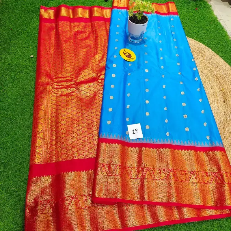 PREMIUM Gadwal Sarees Semi- VIBE19