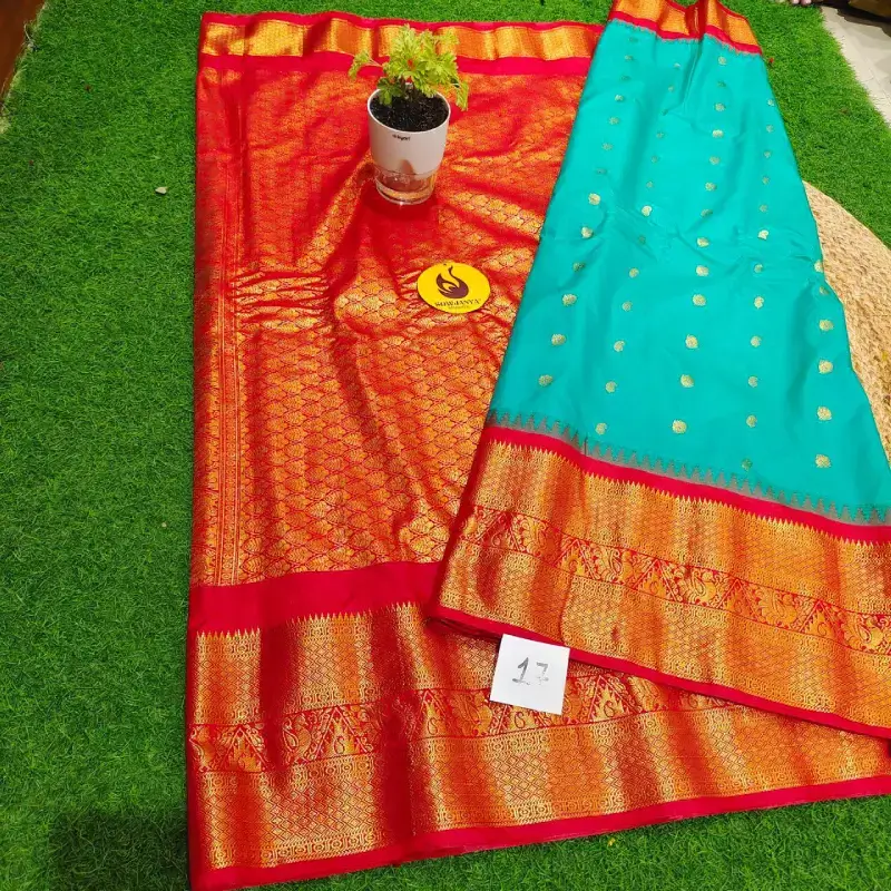 PREMIUM Gadwal Sarees Semi- VIBE17