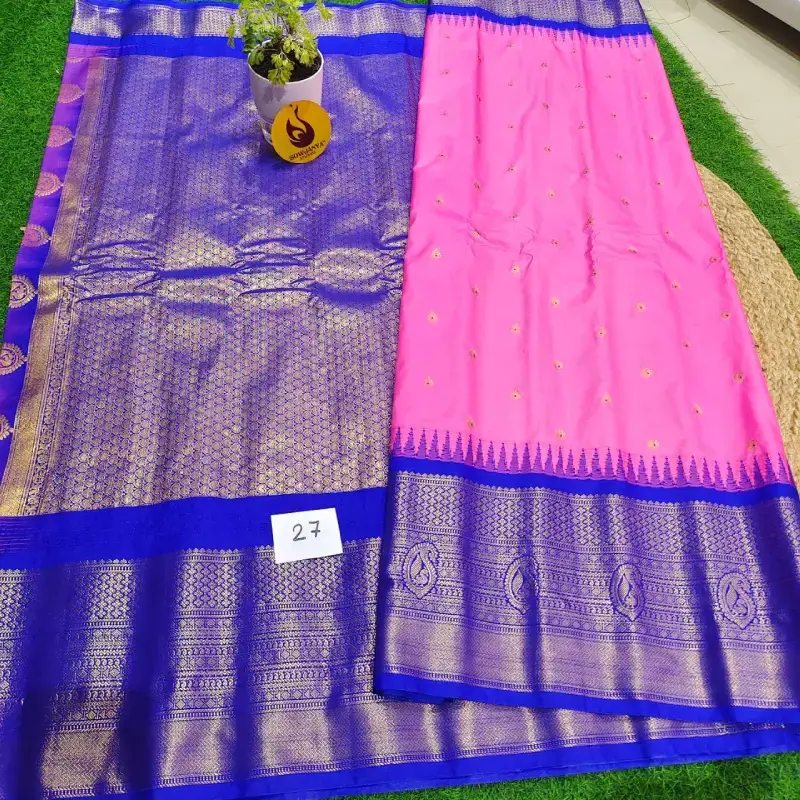PREMIUM Gadwal Sarees Semi- VIBE27
