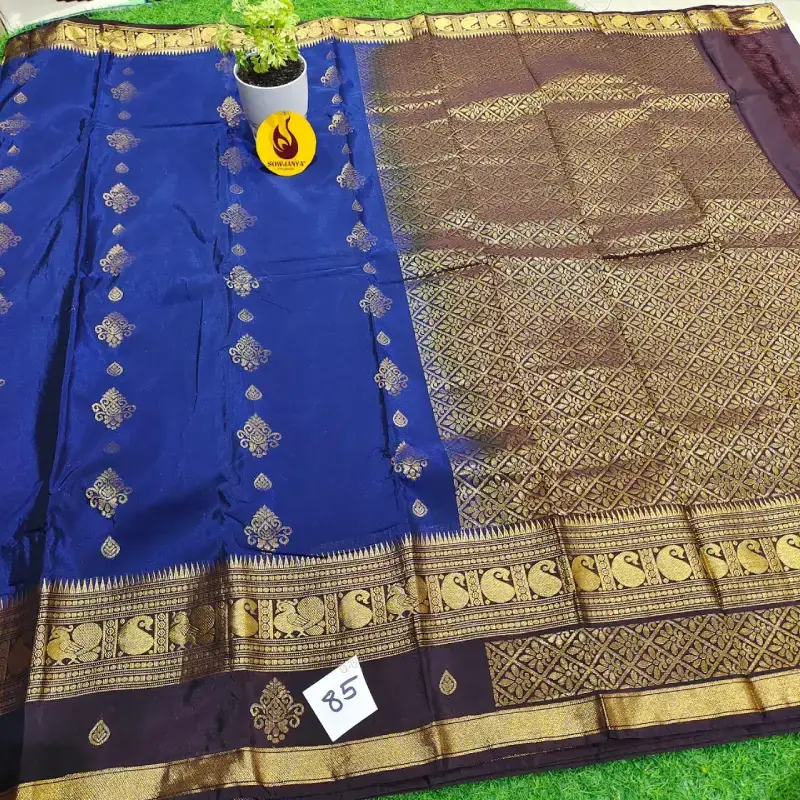 VINTAGE Seiko Gadwal Sarees - WAVE85