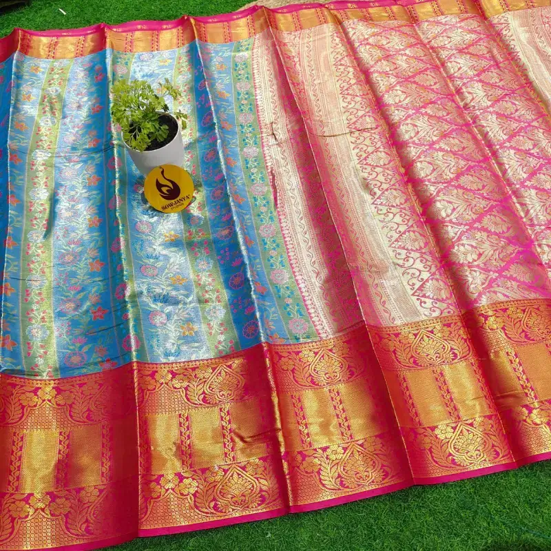 PREMIUM Semi Pattu Sarees - STAR4