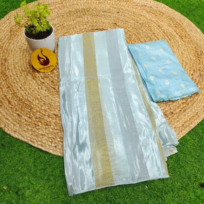 Pure Chinon Viscose Sarees- SSPCS9