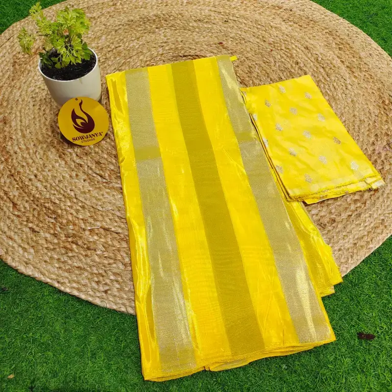 Pure Chinon Viscose Sarees- SSPCS12