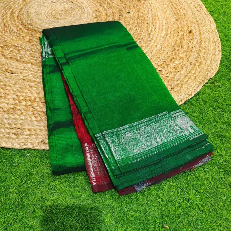 PREMIUM Mangalgiri Pattu Sarees - SSMGP07