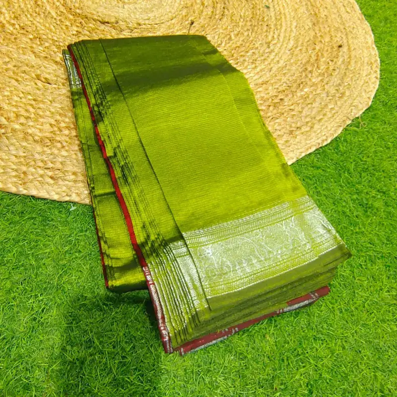 PREMIUM Mangalgiri Pattu Sarees - SSMGP09