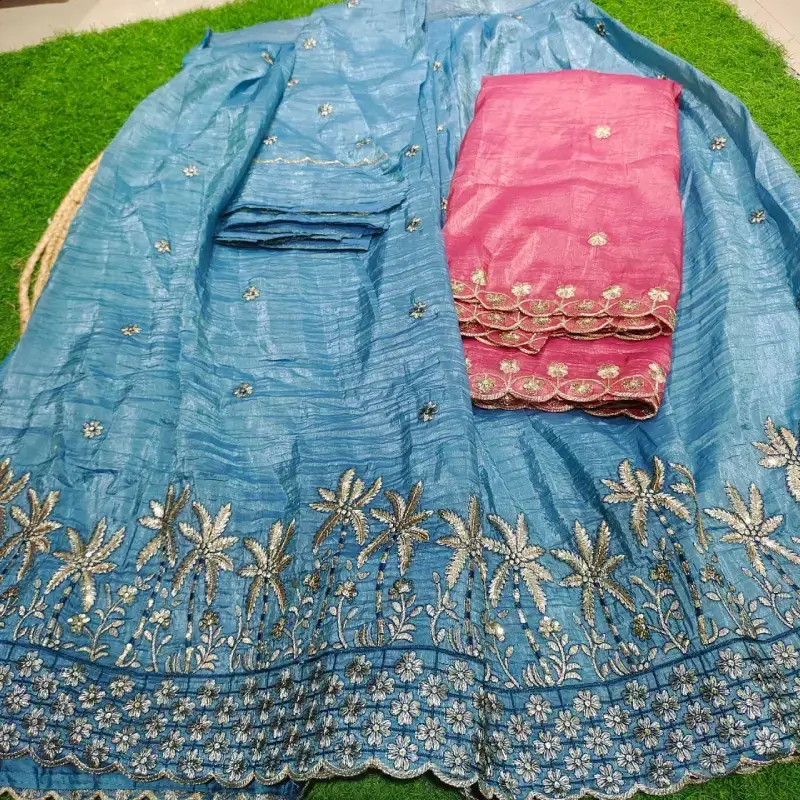 Designer Embroidery Lehanga  Sets - SSLHG2