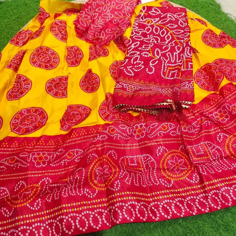 PRINTED Lehanga  Sets - SSLHG12