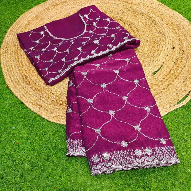 Space Silk Sarees- SALE56