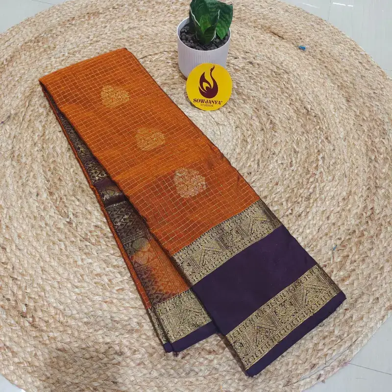 VINTAGE Seiko Gadwal Sarees - FIRE30