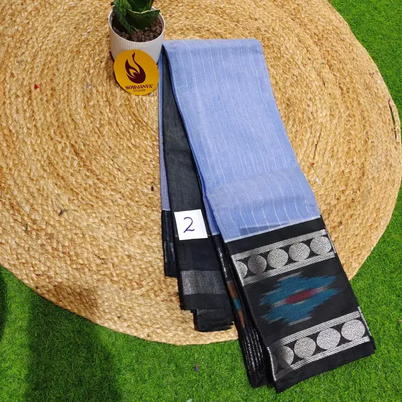 Premium Seiko Gadwal Cotton Sarees -ROYAL02