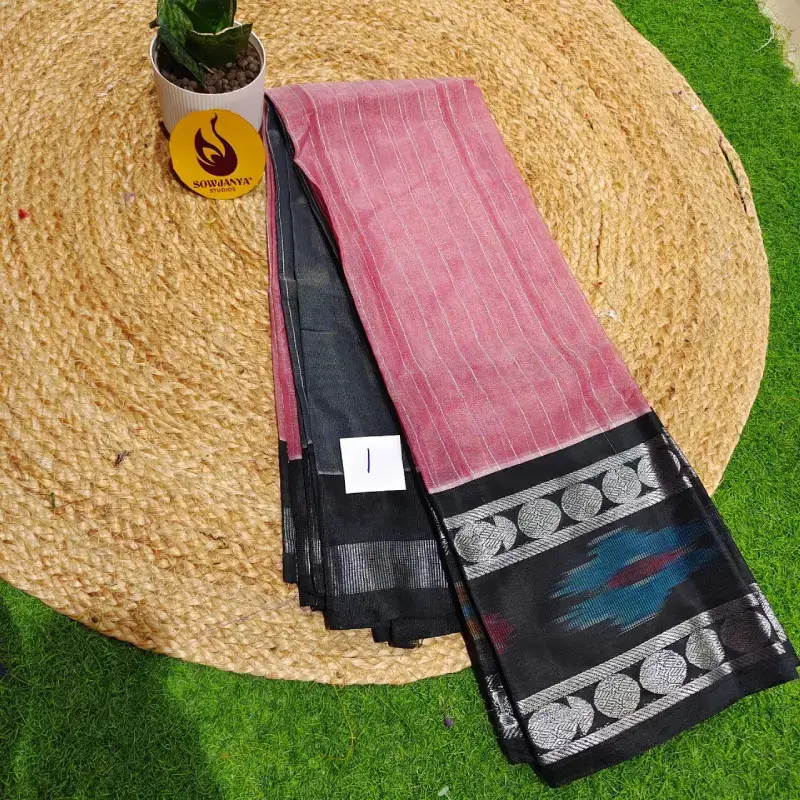 Premium Seiko Gadwal Cotton Sarees -ROYAL01