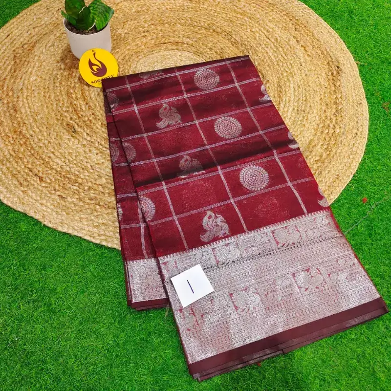 Premium Mangalgiri Pattu Sarees - SSMPP1