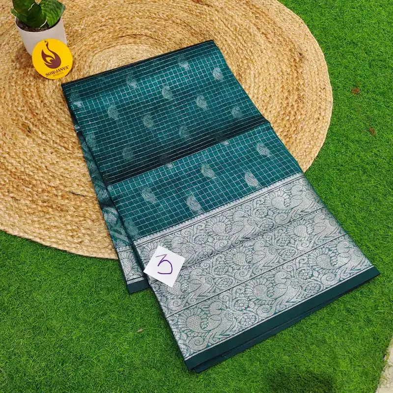 Premium Mangalgiri Pattu Sarees - SSMPP3