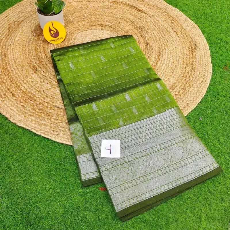 Premium Mangalgiri Pattu Sarees - SSMPP4