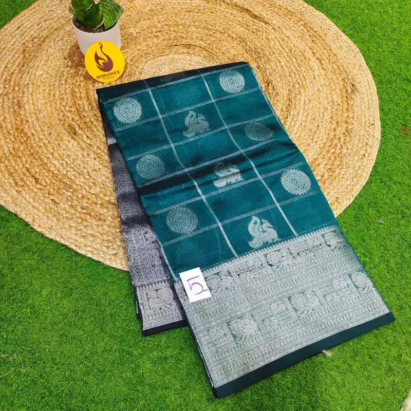 Premium Mangalgiri Pattu Sarees - SSMPP5