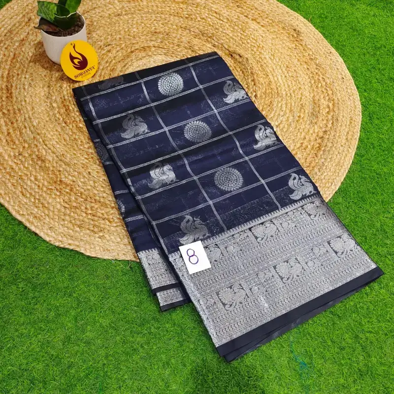 Premium Mangalgiri Pattu Sarees - SSMPP8