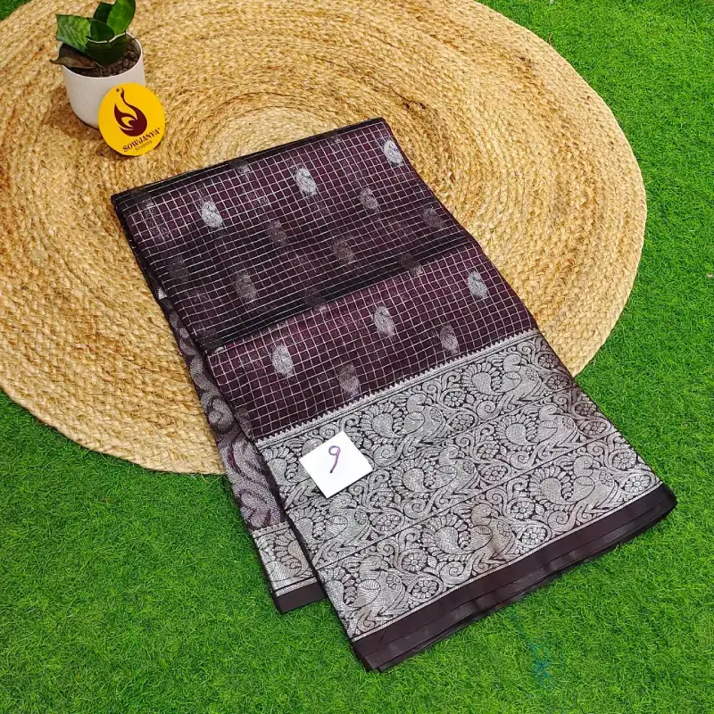 Premium Mangalgiri Pattu Sarees - SSMPP9