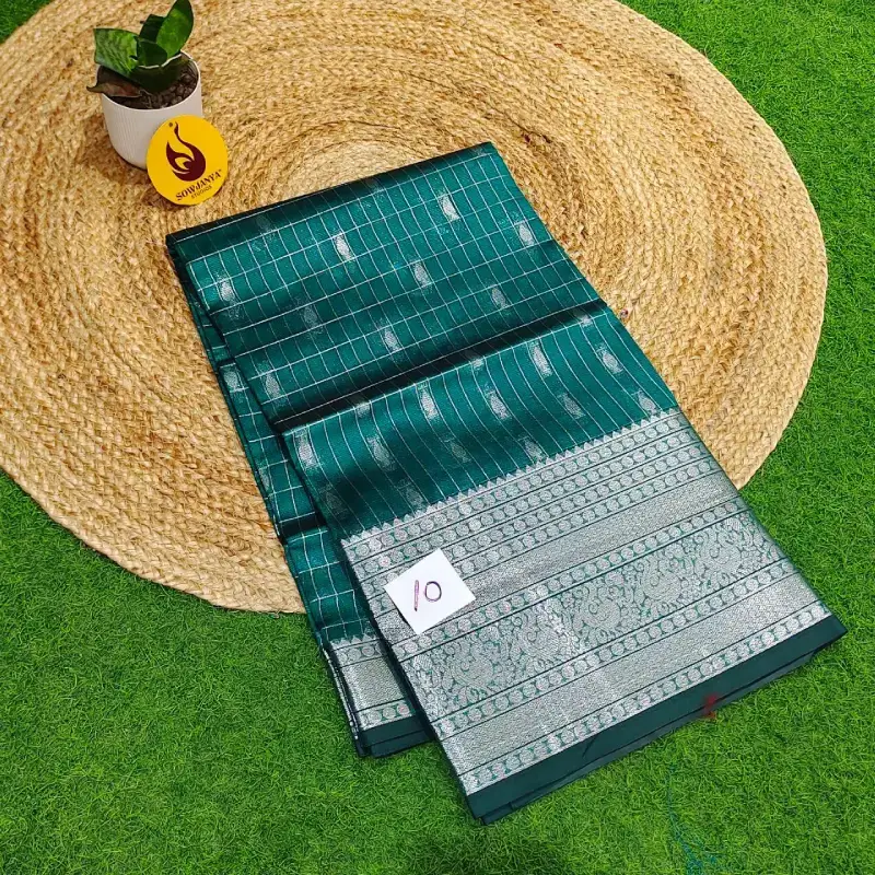 Premium Mangalgiri Pattu Sarees - SSMPP10