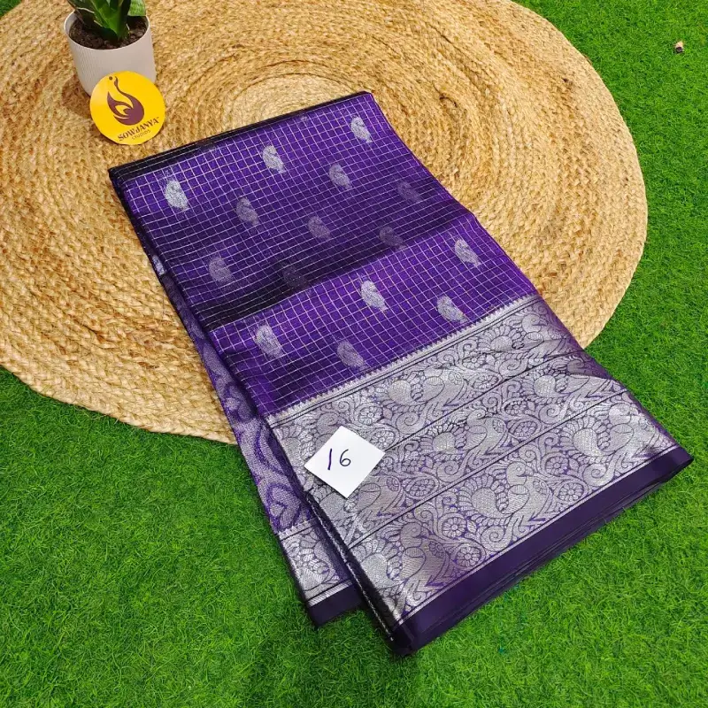 Premium Mangalgiri Pattu Sarees - SSMPP16